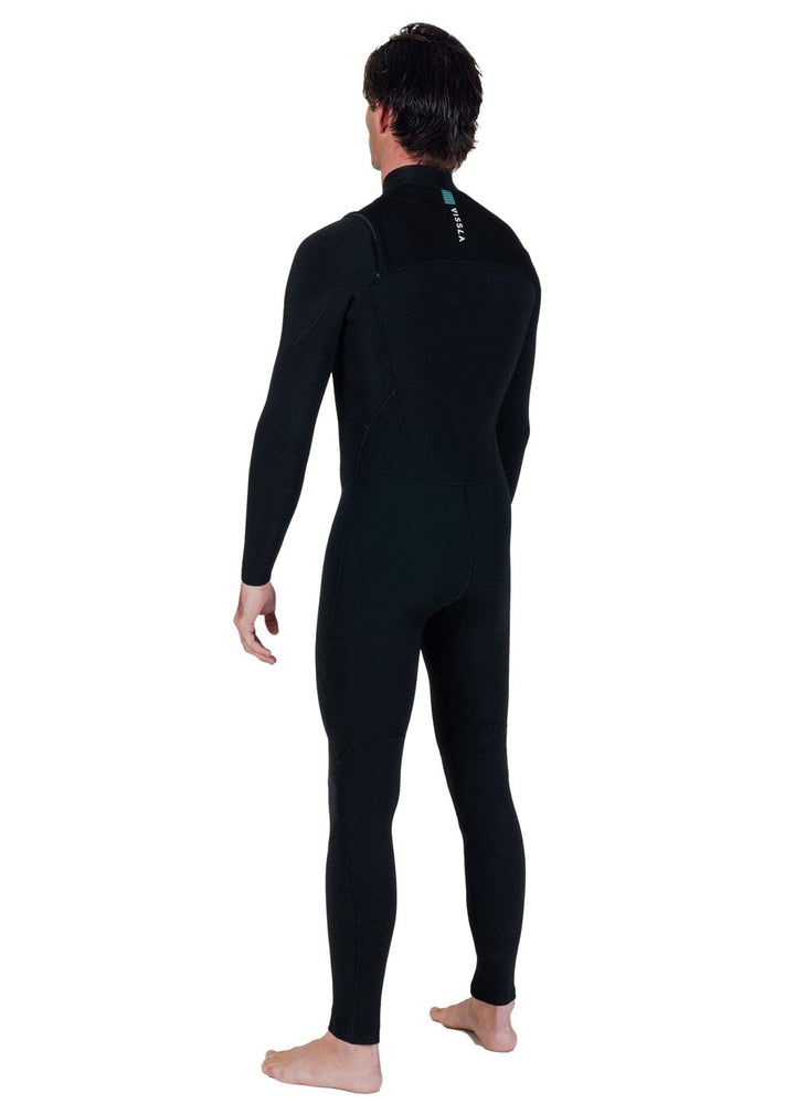 Vissla 7 Seas 3-2 Full Chest Zip in Black, view 7