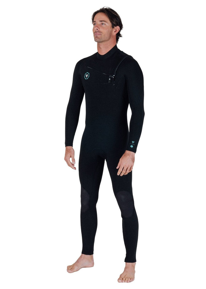 Vissla 7 Seas 3-2 Full Chest Zip in Black, view 8
