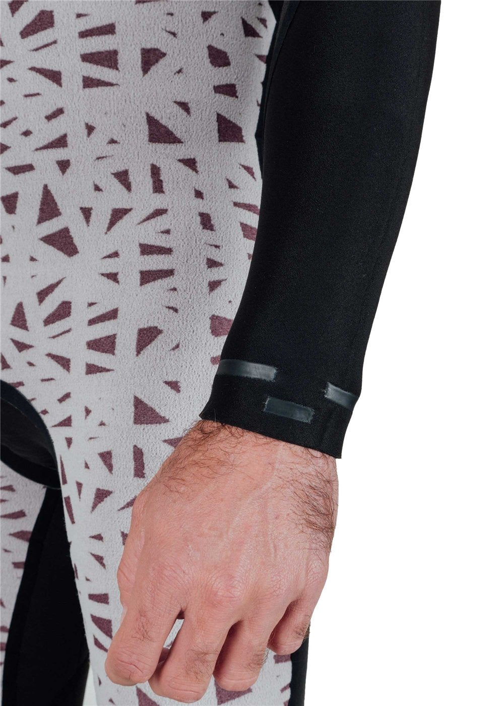 Vissla 7 Seas 3-2 Full Chest Zip in Black, view 9