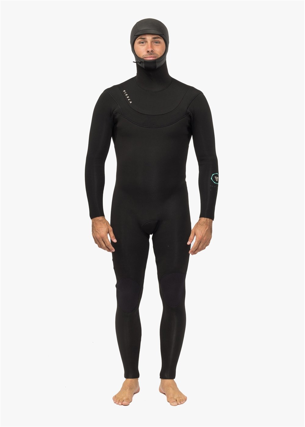 Vissla New Seas 4-3 Hooded V-Zip Wetsuit