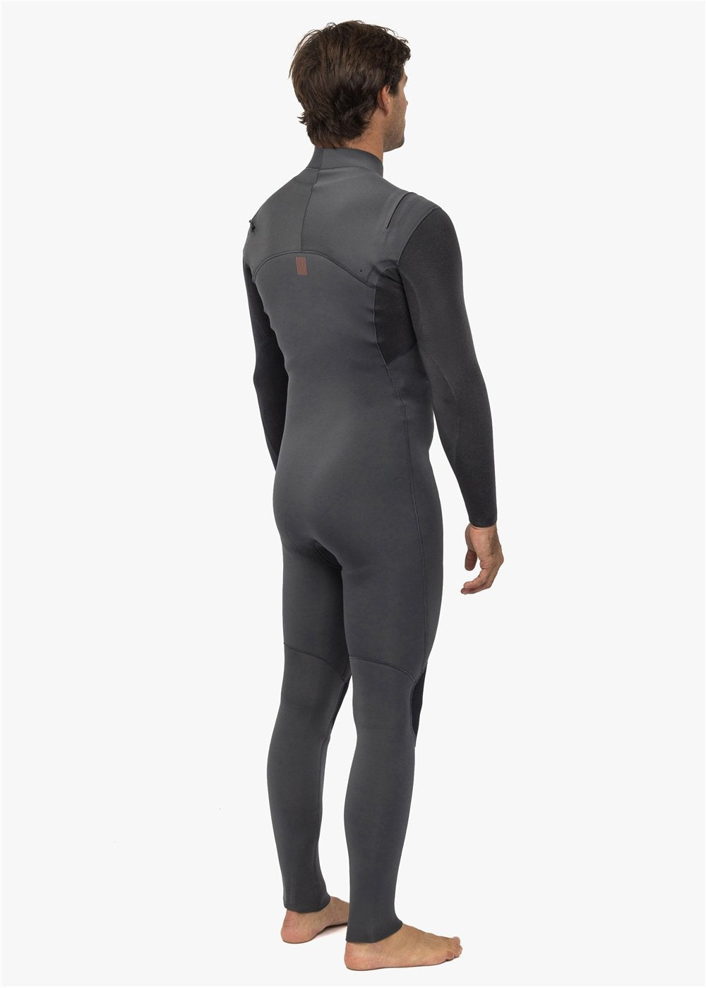 Vissla New Seas 4-3 V-Zip Wetsuit - Graphite