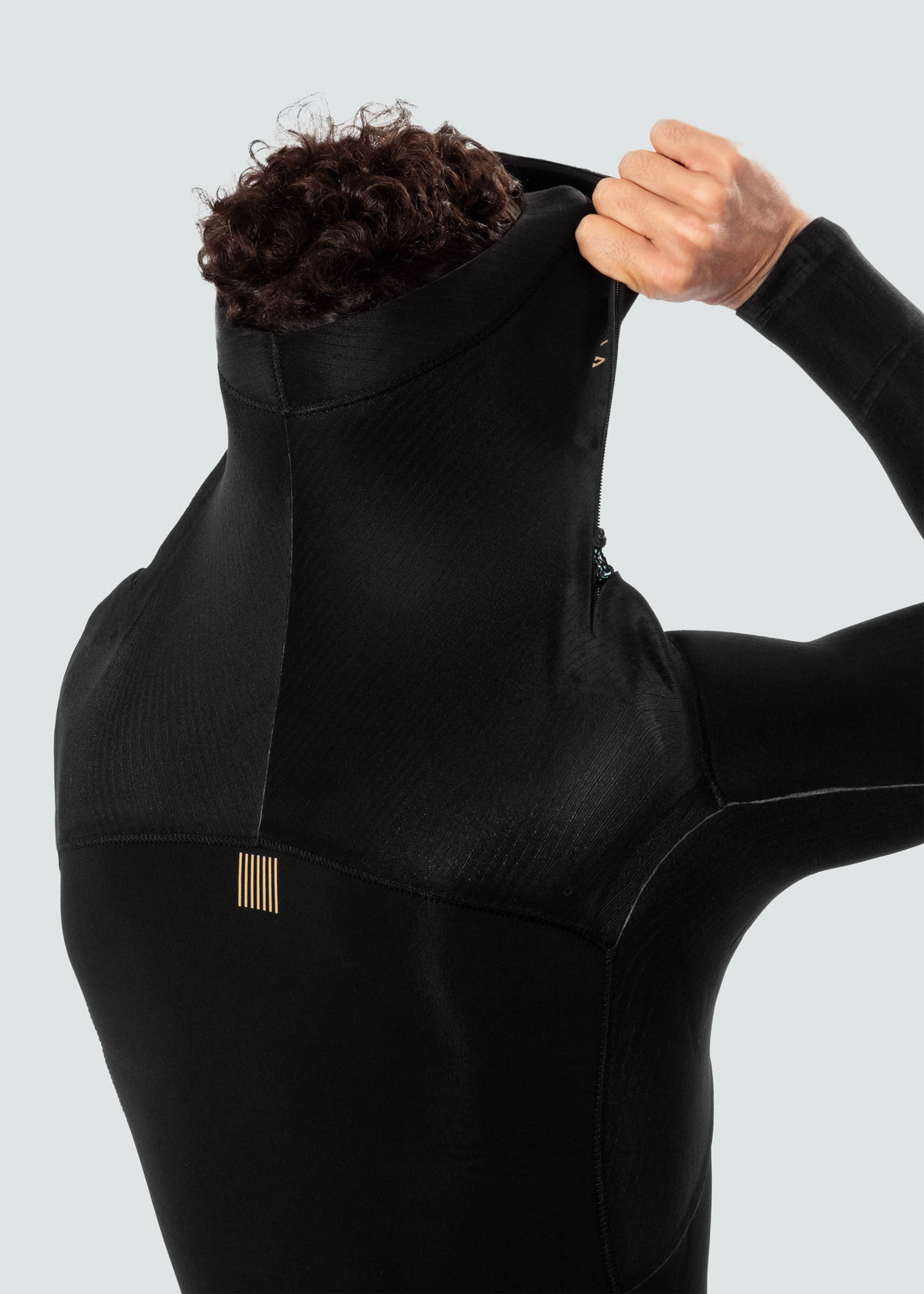 Vissla New Seas 3-2 U-Zip Wetsuit in Black 2, view 5