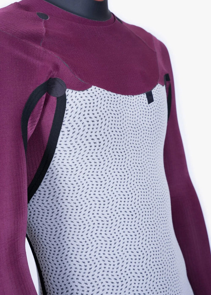 Vissla New Seas 3-2 U-Zip Wetsuit in Black 2, view 10