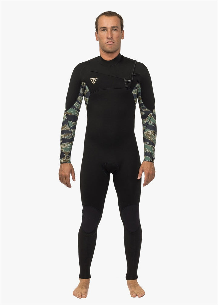 Vissla 7 Seas Comp 4-3 Full Chest Zip -Camo