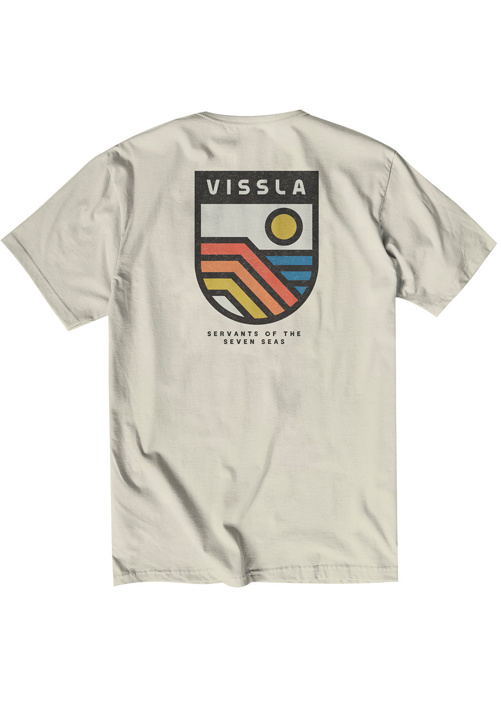 Vissla Elevation Organic PKT Tee - Bone