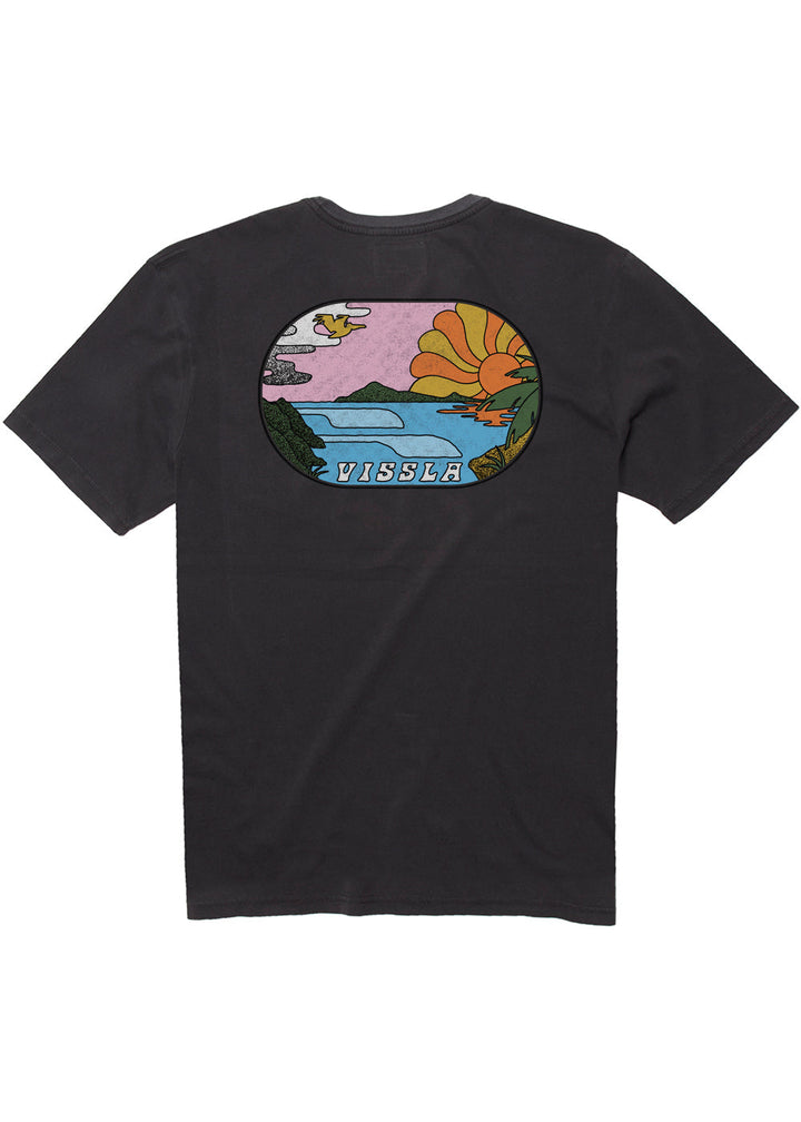 Vissla Portal SS PKT Tee - Phantom