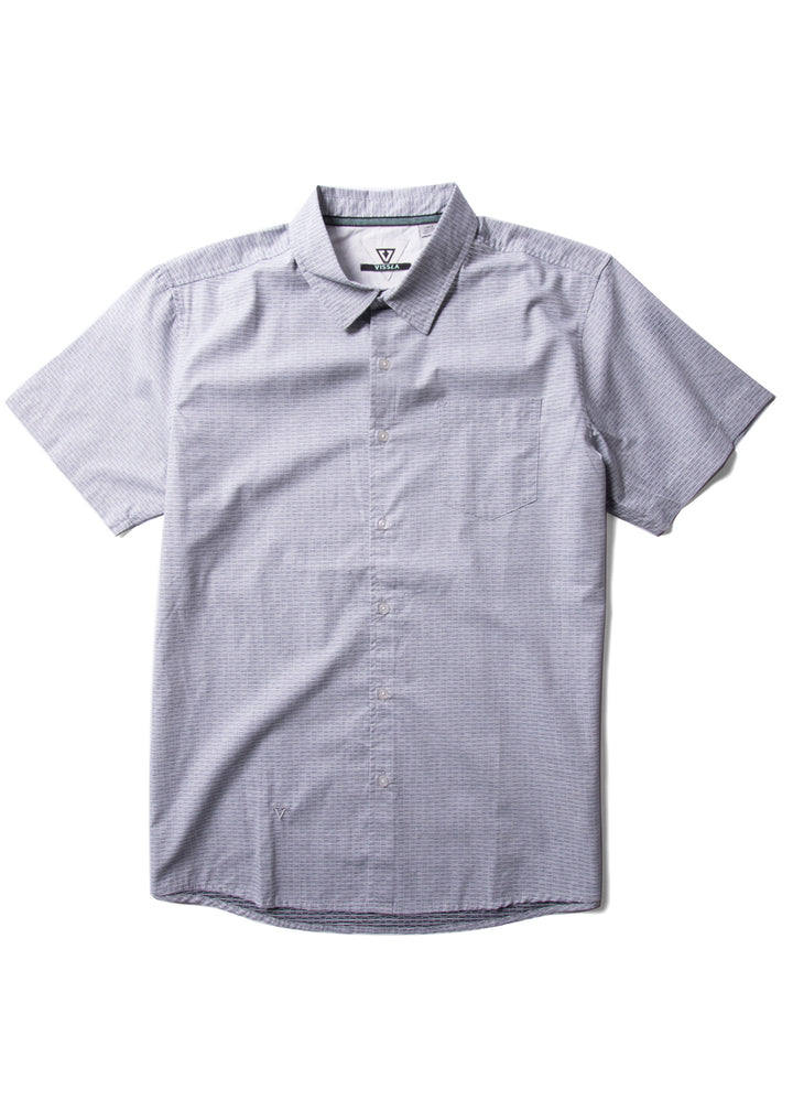 Vissla Breakers Stripe Eco SS Shirt - Dark Denim
