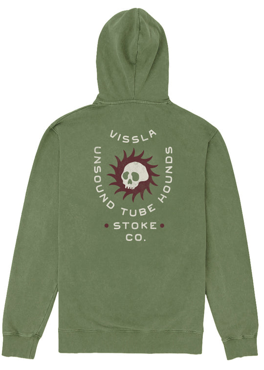 Vissla Tube Hounds Hooded Fleece - Surplus