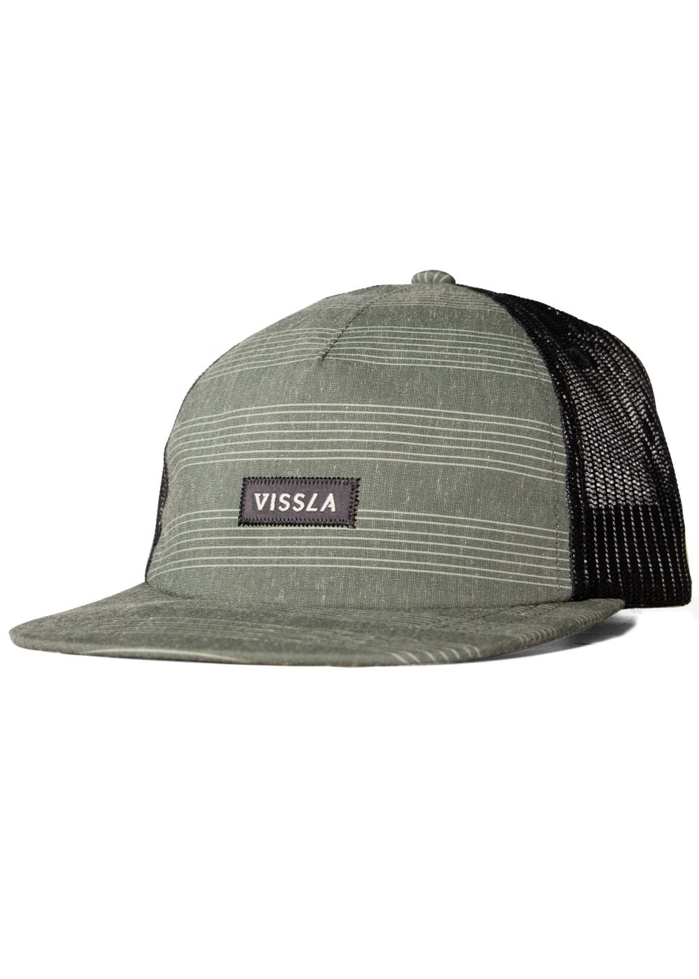 Vissla Lay Day Eco Trucker II Hat- Vintage green
