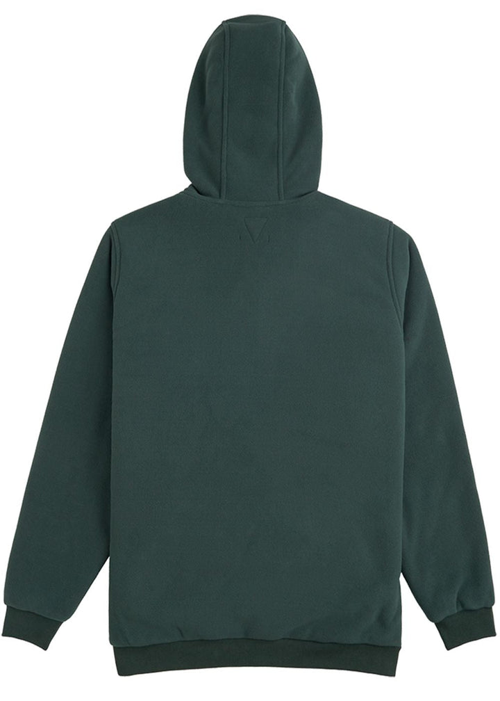 Vissla Eco-zy Polar Zip Hoodie Fleece - Evergreen