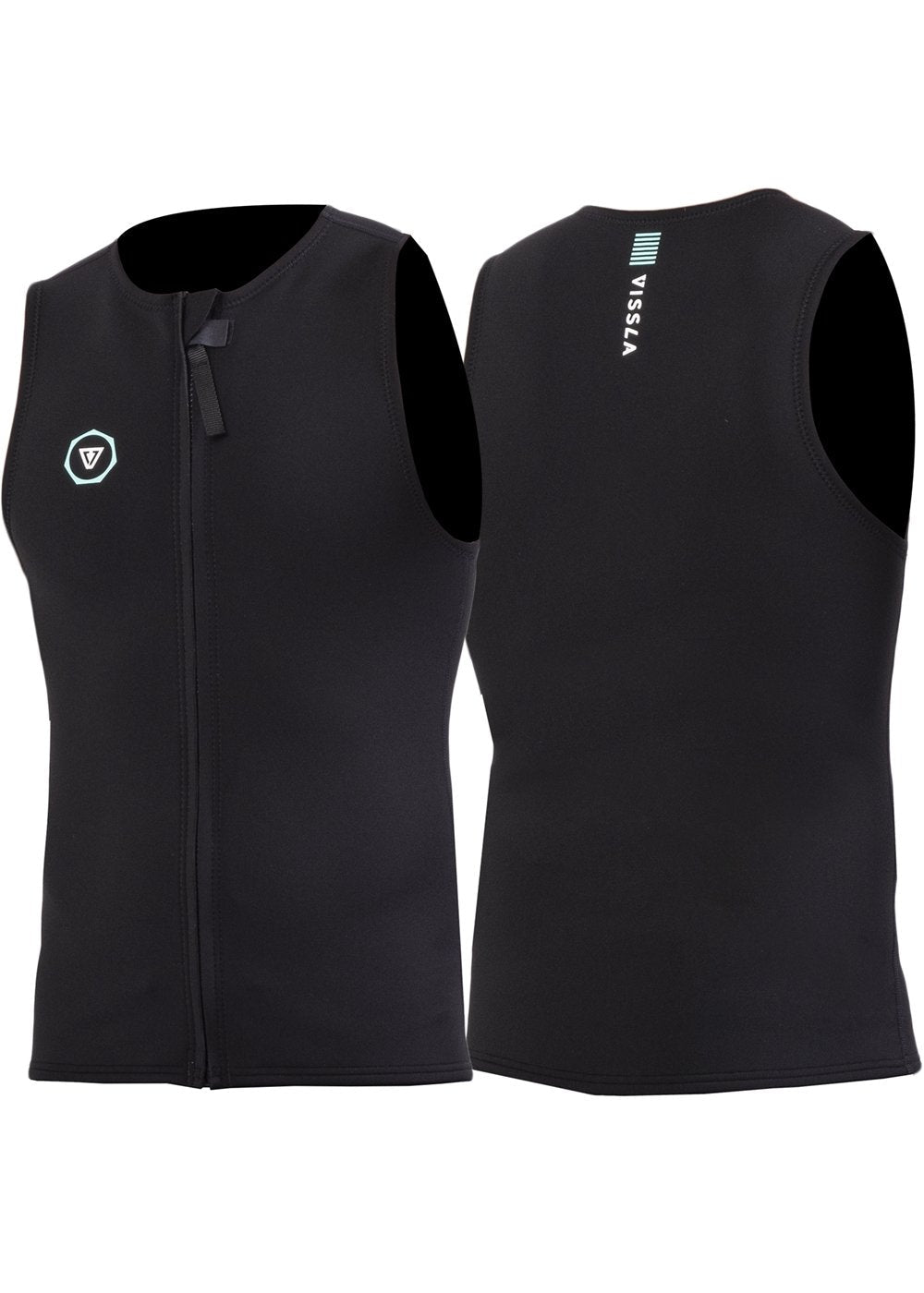 Vissla 7 Seas 2mm Front zip wetsuit vest - vissla.co.uk