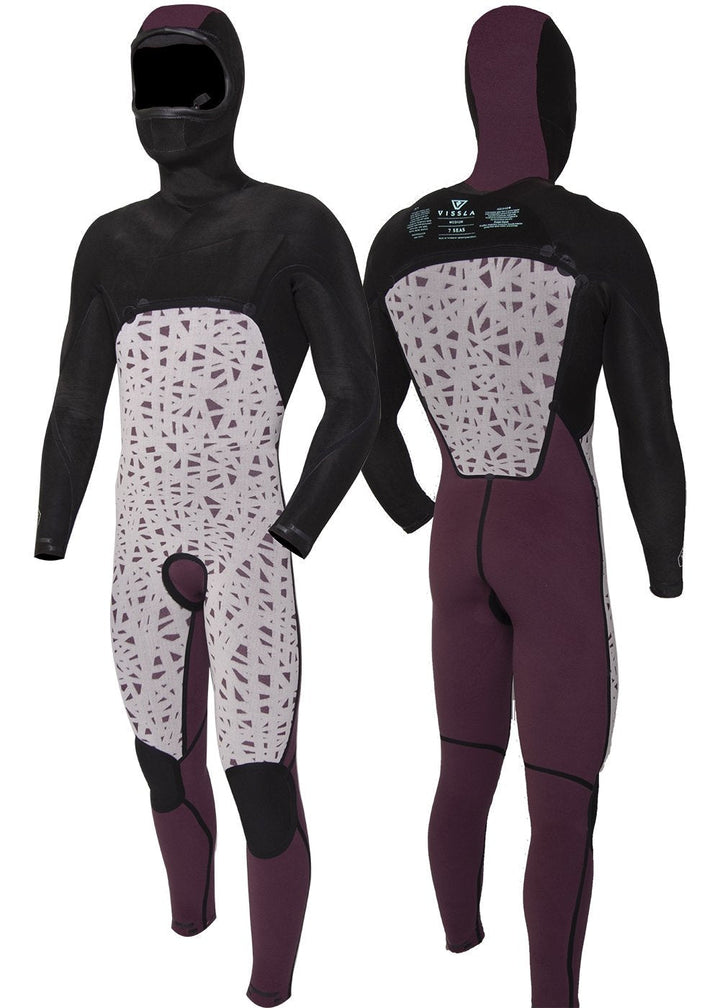 Vissla 7 Seas 5 - 4 - 3 full hooded chest zip - vissla.co.uk