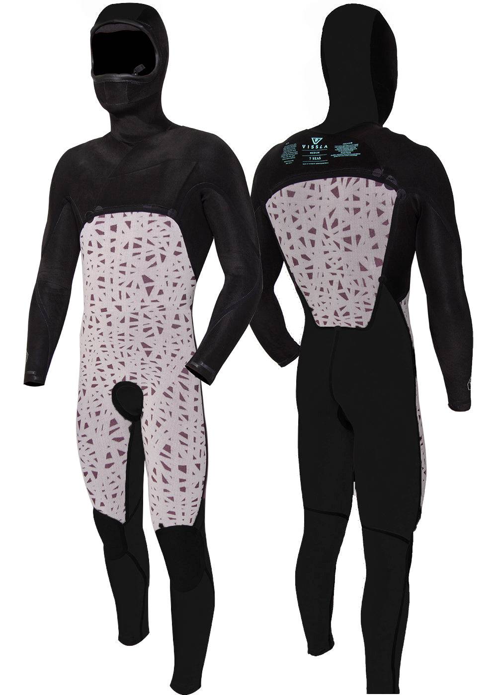 Vissla 7 Seas 5 - 4 - 3 full hooded chest zip - vissla.co.uk