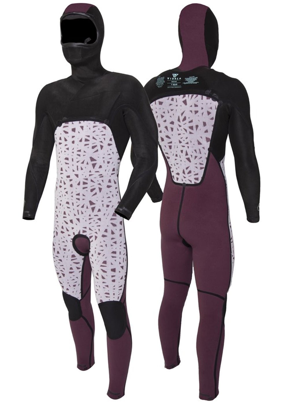 Vissla 7 Seas 6 - 5 full hooded chest zip - vissla.co.uk