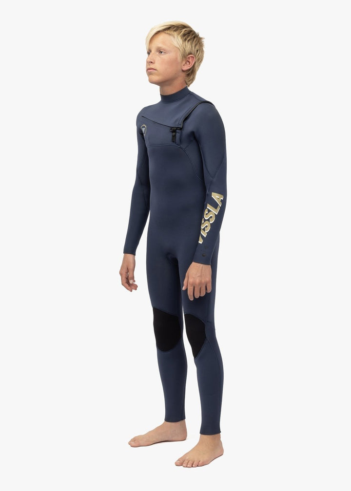 Vissla 7 Seas boys 3 - 2 full chest zip wetsuit - vissla.co.uk