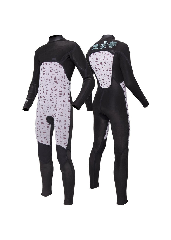 Vissla 7 Seas Boys 4 - 3 Full Chest Zip Wetsuit - vissla.co.uk