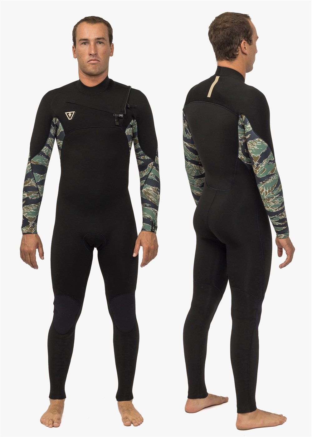 VIssla 7 Seas Comp 4 - 3 Chest Zip Full Suit - vissla.co.uk