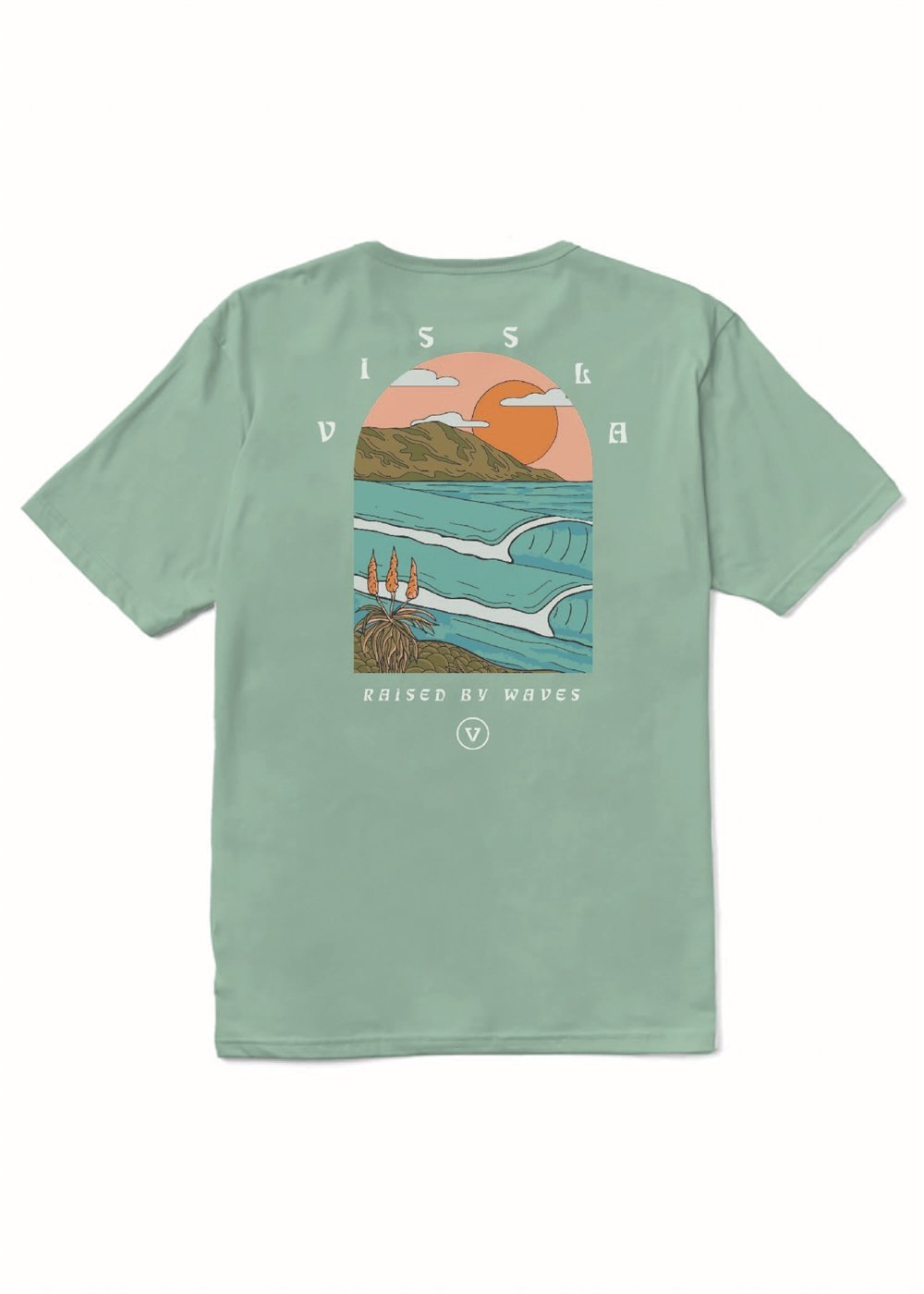 Vissla Coastliner Organic Tee - vissla.co.uk