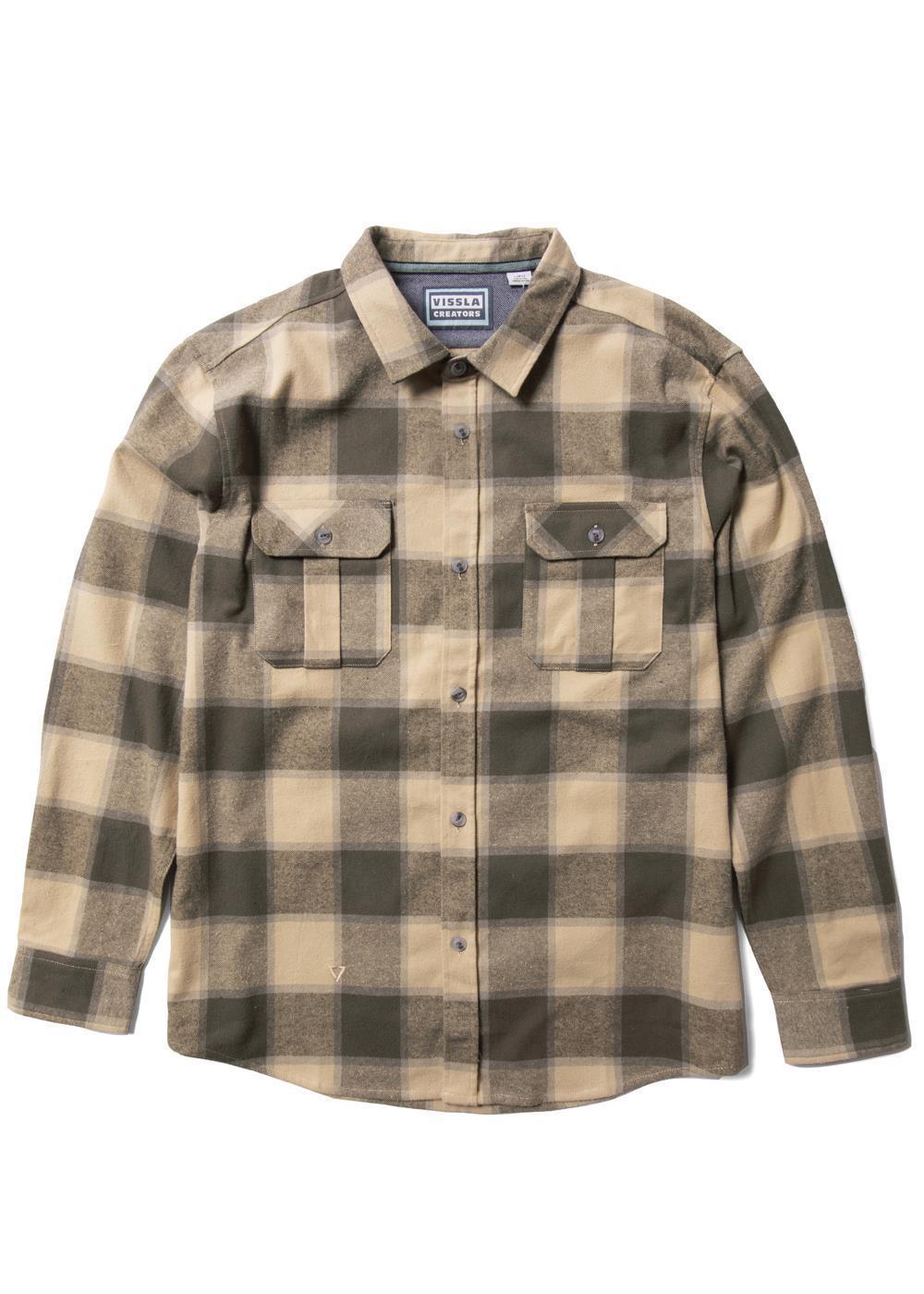 Vissla Creators Innovators Eco LS Flannel - vissla.co.uk