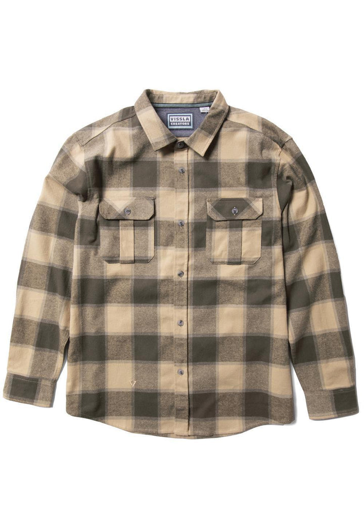 Vissla Creators Innovators Eco LS Flannel - vissla.co.uk