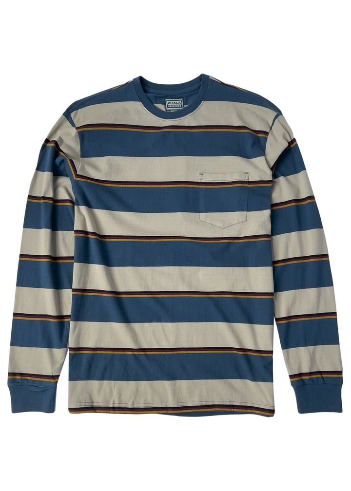 Vissla Creators Stripe Long Sleeve Pocket Tee | Vissla UK – vissla
