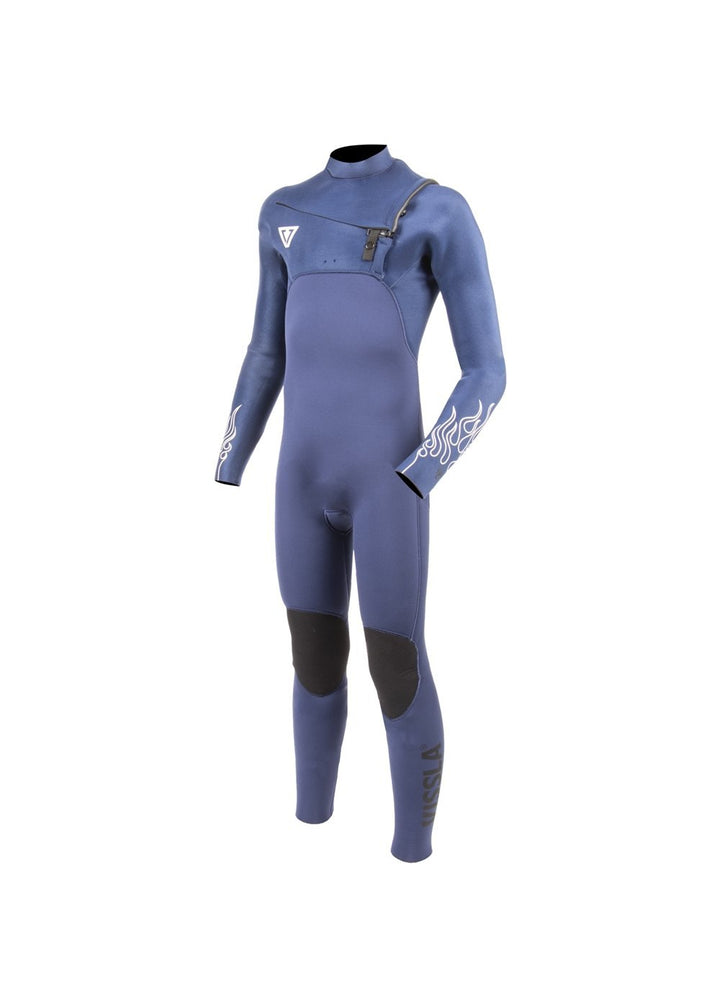 Vissla High Seas Boys Fire 3 - 2 Full Chest Zip - deep royal - vissla.co.uk