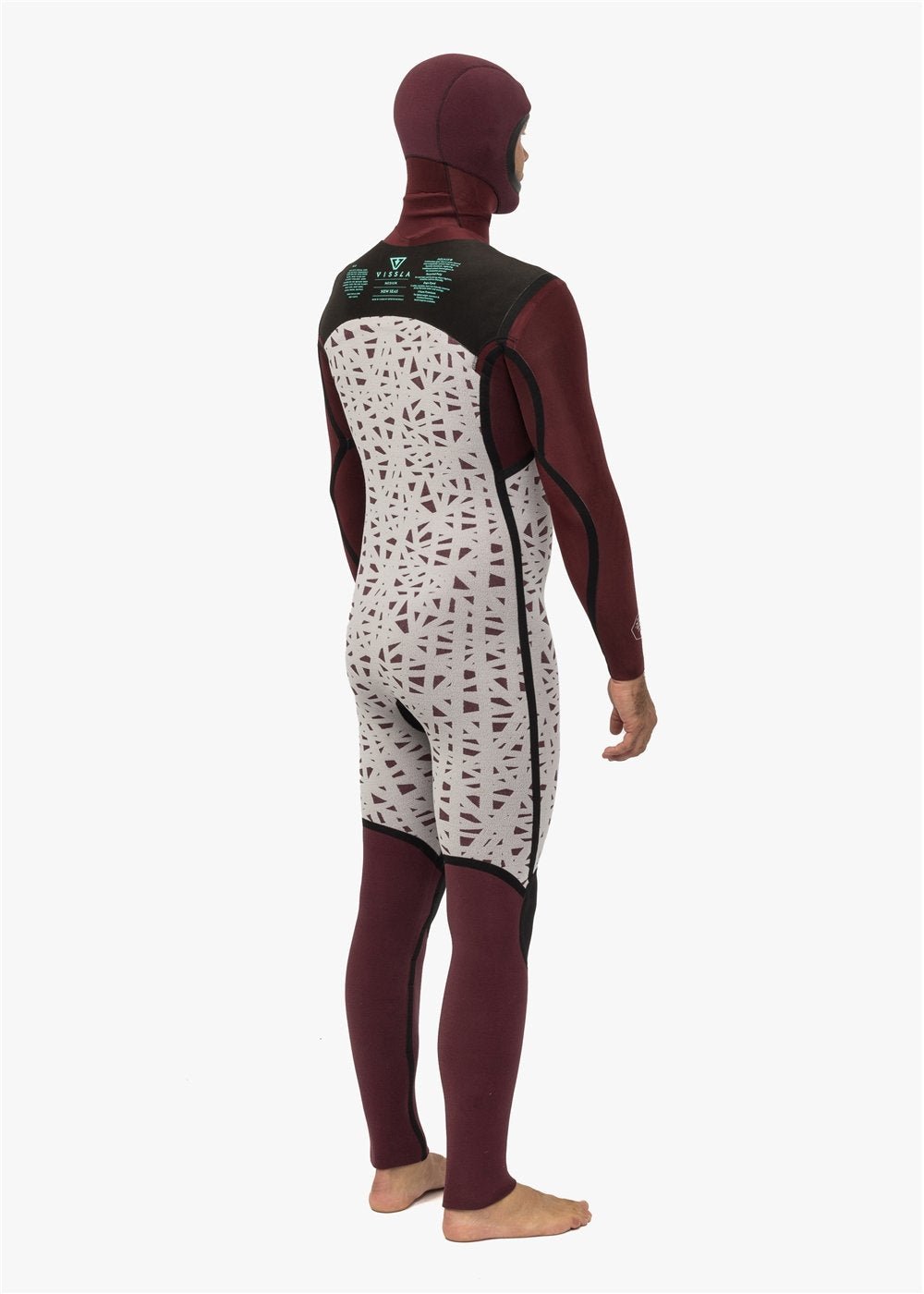 Vissla New Seas 4 - 3 Hooded U - Zip Wetsuit - vissla.co.uk