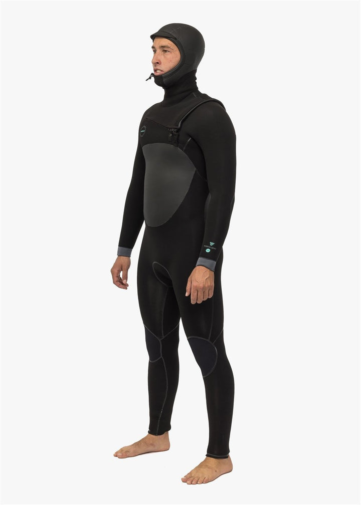 Vissla North Seas 5.5 - 4.5 Full Hooded Chest Zip Wetsuit - vissla.co.uk