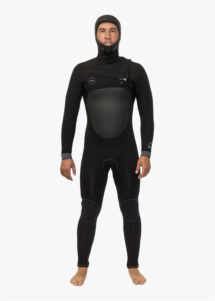 Vissla North Seas 5.5-4.5 Hooded Chest Zip Wetsuit | Vissla UK