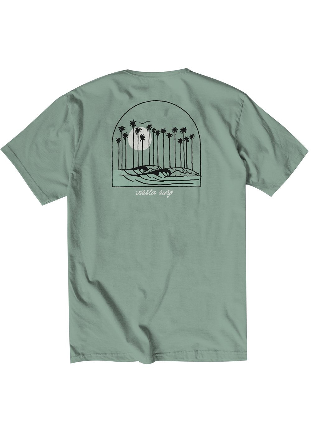Vissla Out Front Organic PKT Tee - vissla.co.uk