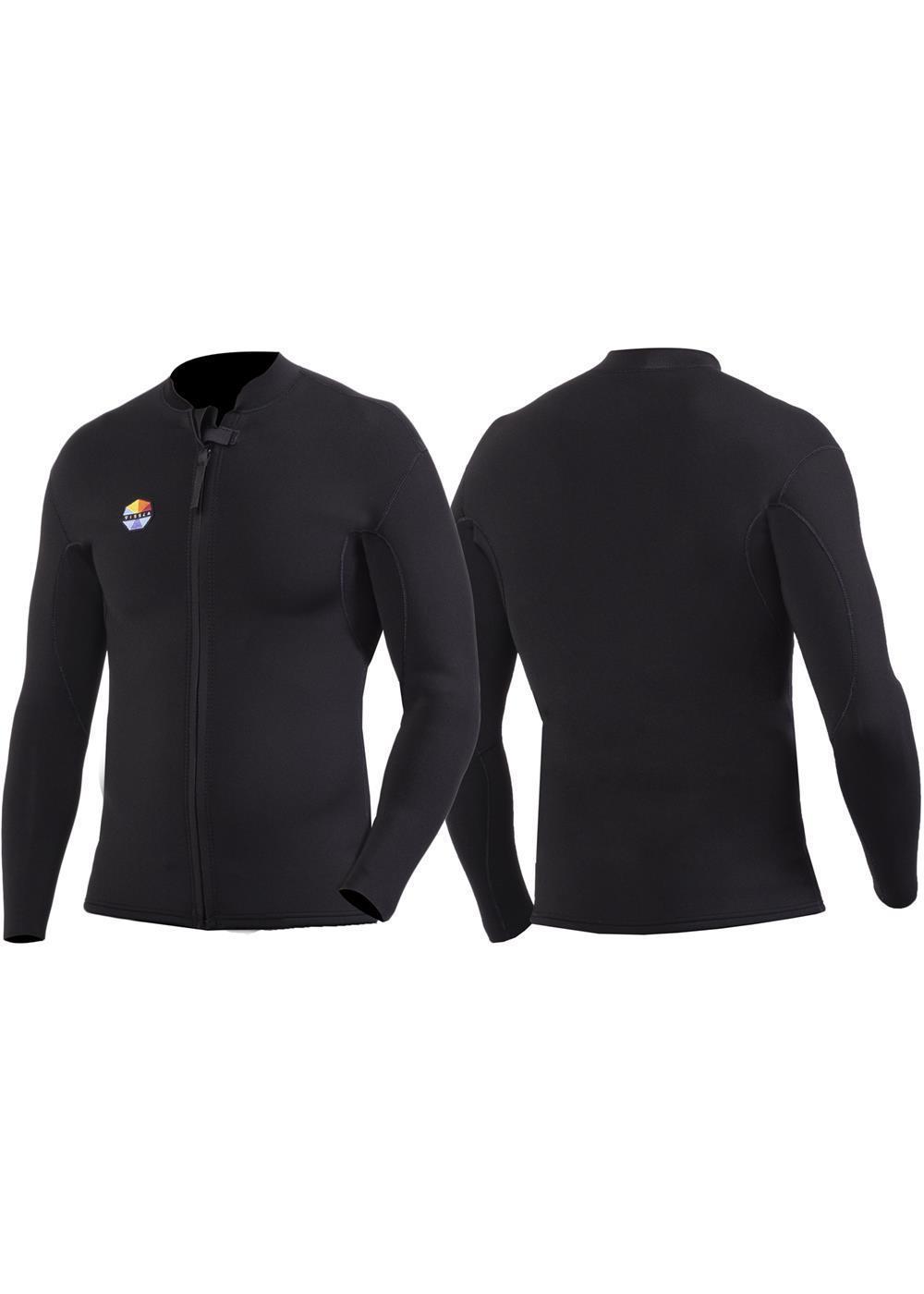 Vissla Solid Sets 2mm Front Zip L/S Wetsuit Jacket - vissla.co.uk