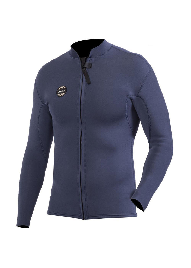 Vissla Solid Sets 2mm Front Zip Wetsuit Jacket | Vissla UK