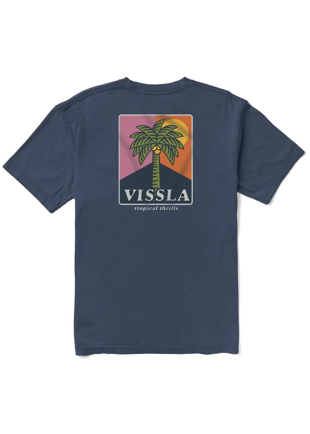Vissla Tropical Thrills Premium Organic Pkt Tee - vissla.co.uk