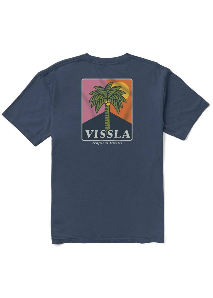 Vissla Tropical Thrills Premium Organic Pkt Tee - vissla.co.uk