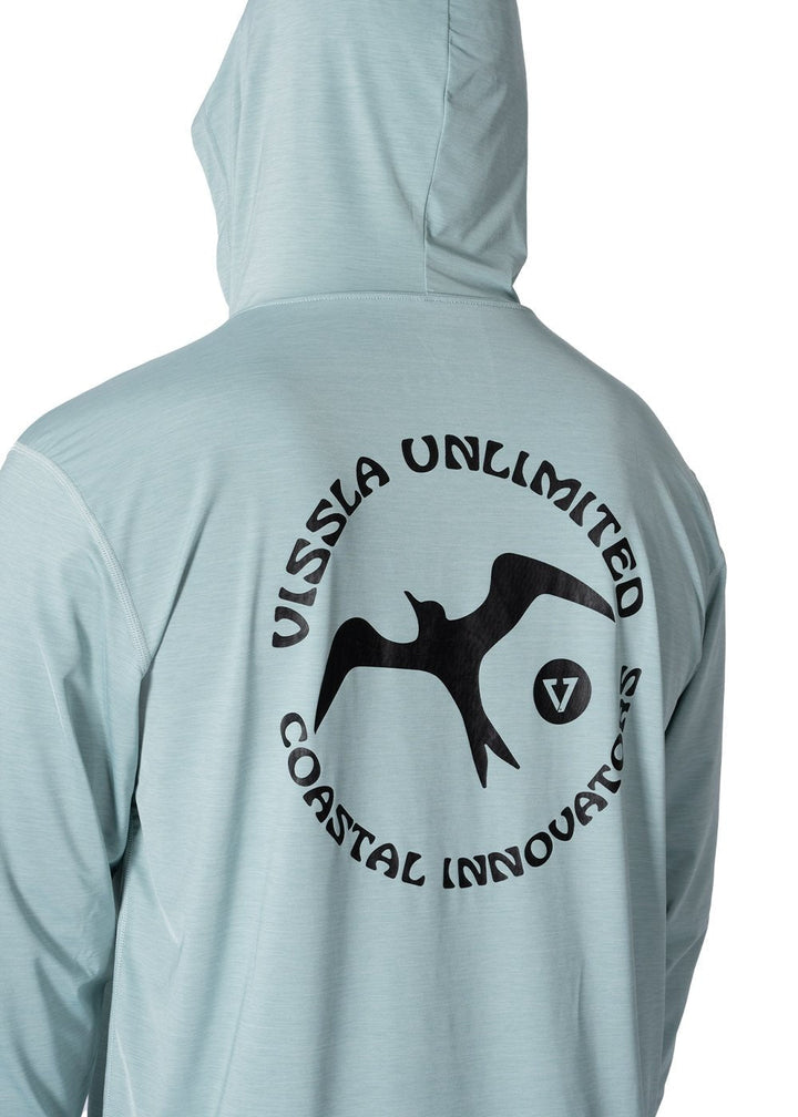 Vissla Twisted Eco Hooded Long Sleeve Lycra - vissla.co.uk