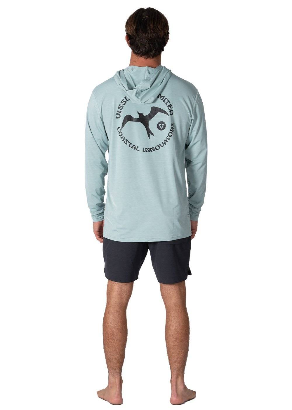 Vissla Twisted Eco Hooded Long Sleeve Lycra - vissla.co.uk